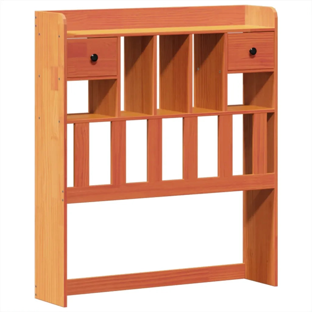 Giroletto senza Materasso Marrone Cera 100x200 cm Legno di Pino 3323502