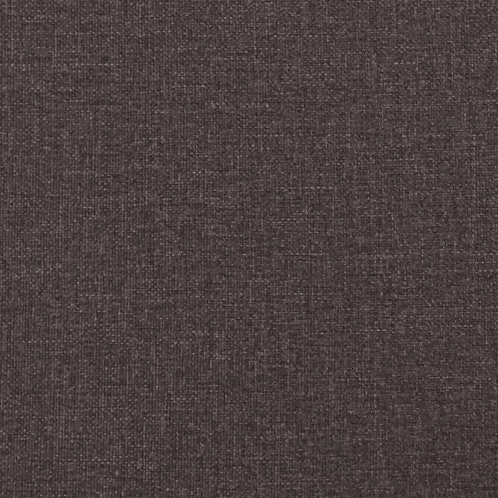 Cuscino Testiera Hanko Marrone Scuro 120 cm in Tessuto 4019159