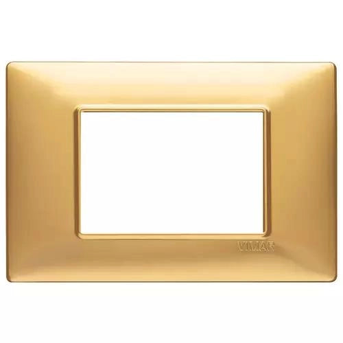 VIMAR PLANA - PLACCA 3M ORO OPACO