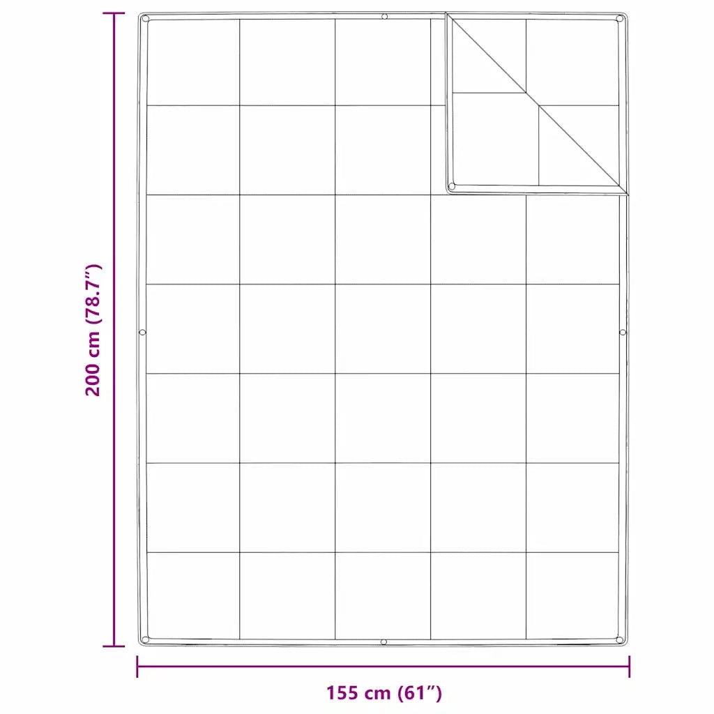 Duvet 2-in-1 Bianco 155 x 200 cm Piuma 42007665