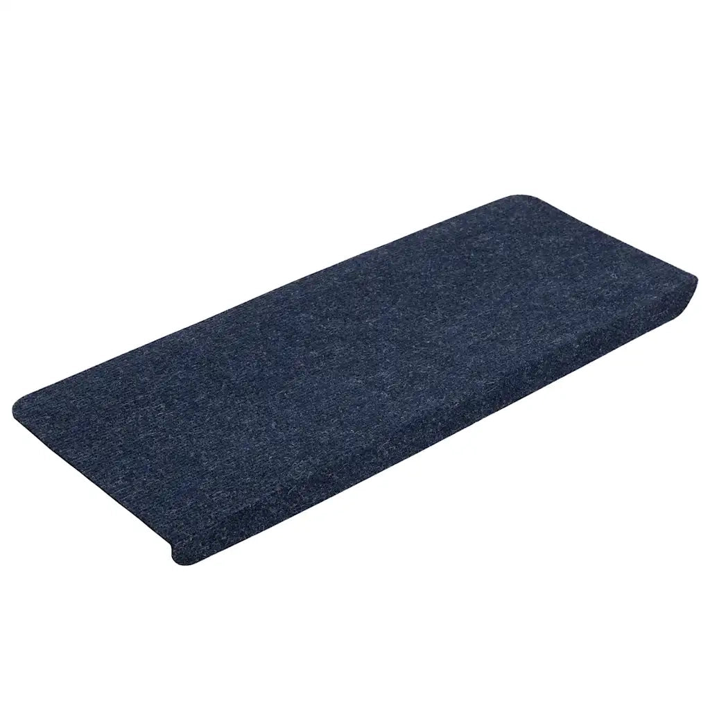 Tappetini Autoadesivi per Scale 30 pz | Gradini per Scale Blu 65x24,5x3,5 cm
