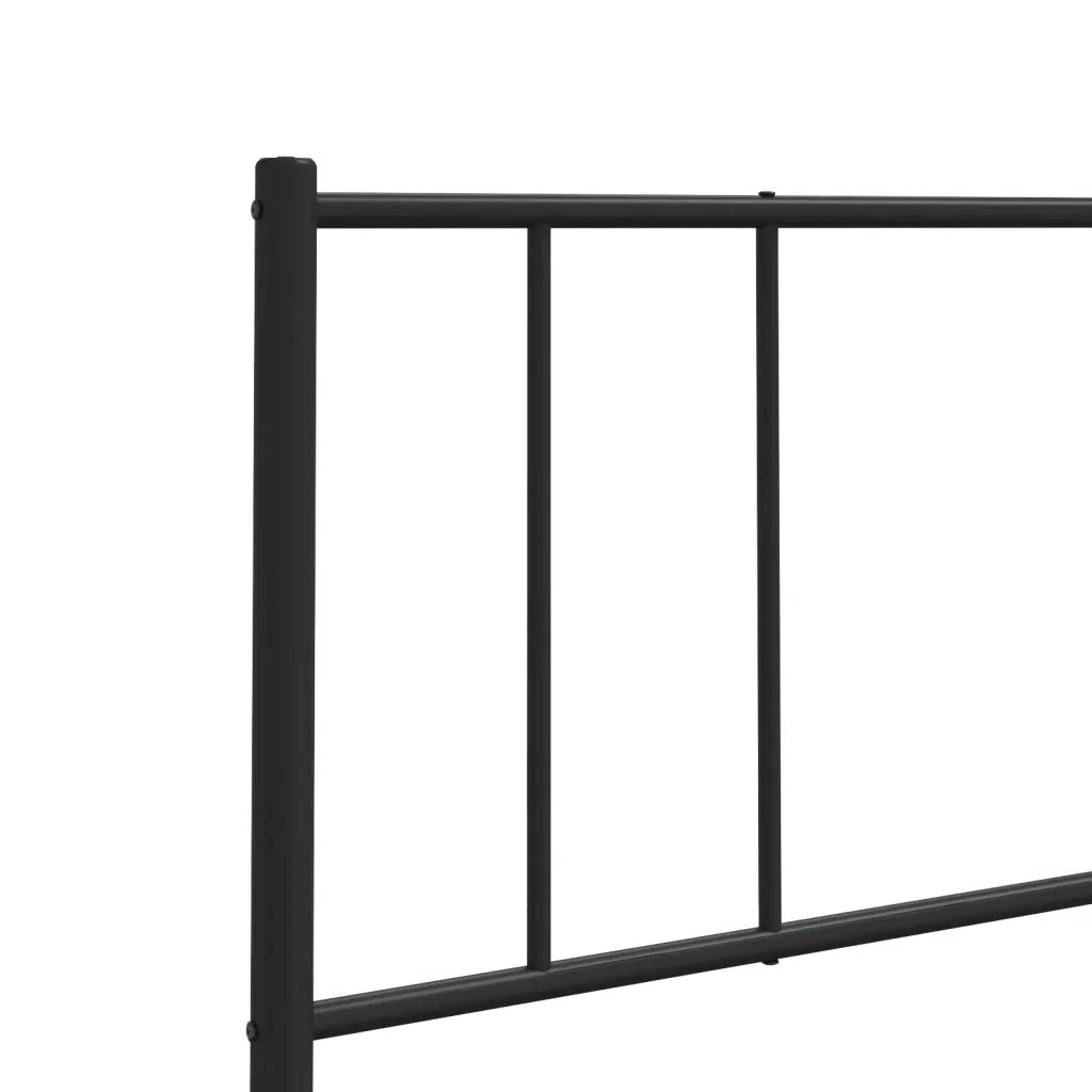 Testiera di Ricambio in Metallo Nero 80 cm 352507