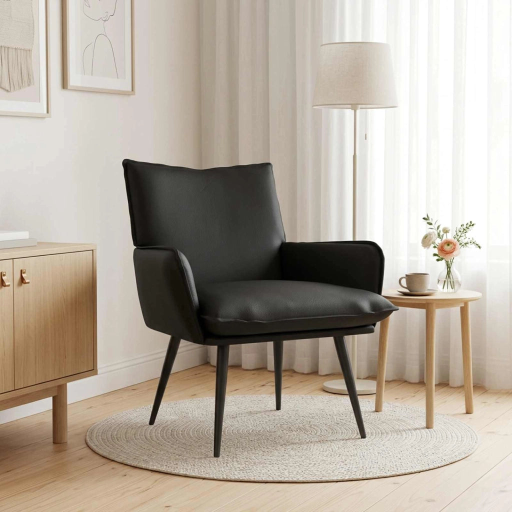 Poltrona Nero Similpelle 42047742