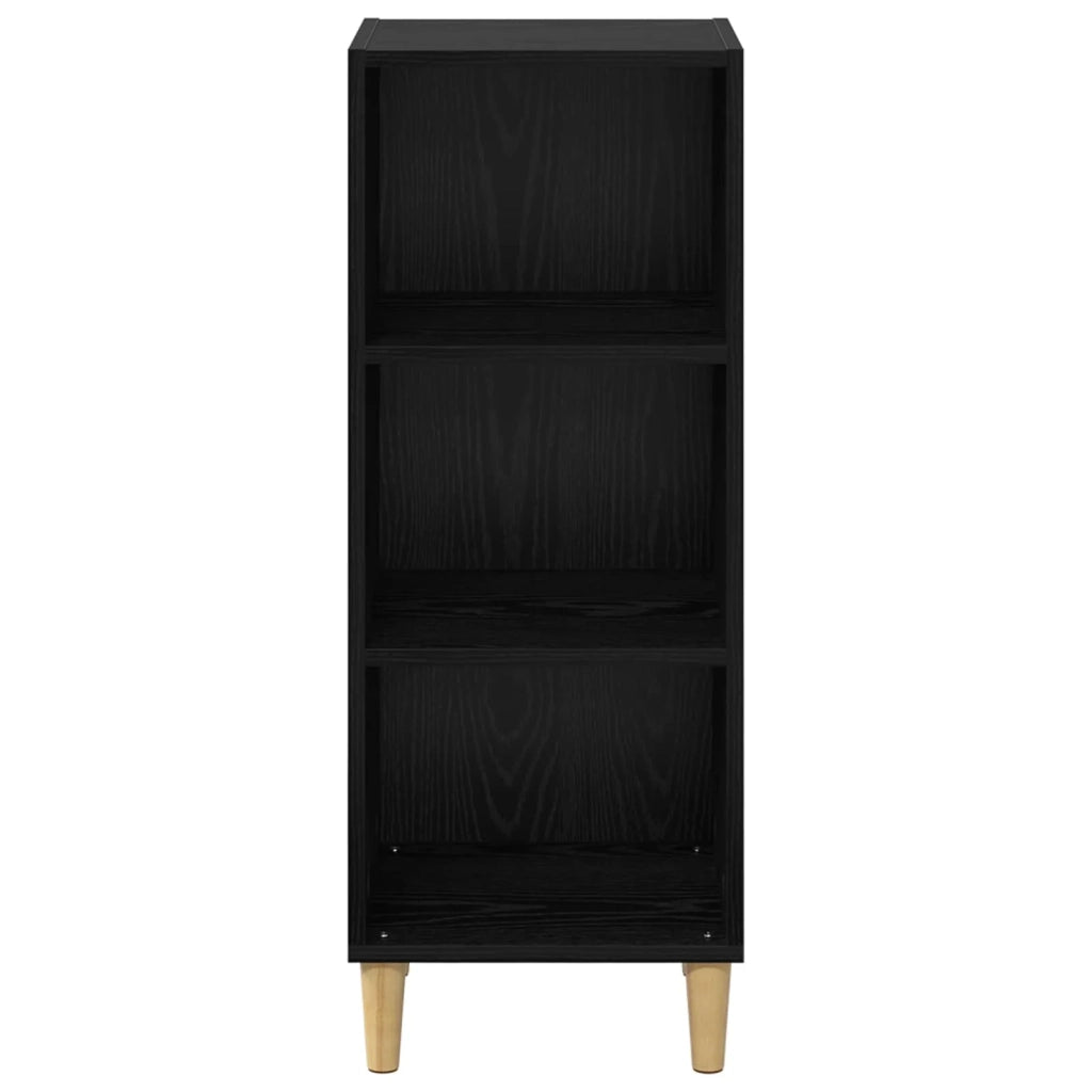 Credenza Rovere Nero 34,5 x 32,5 x 90 cm Legno multistrato 880963