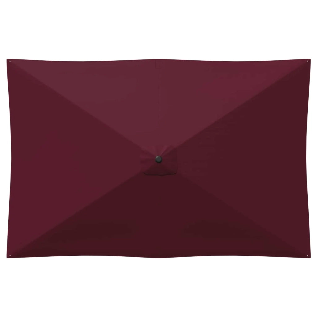 Ombrellone da giardino-Parasole da Giardino con Base 200 x 300 cm Poliestere 138045