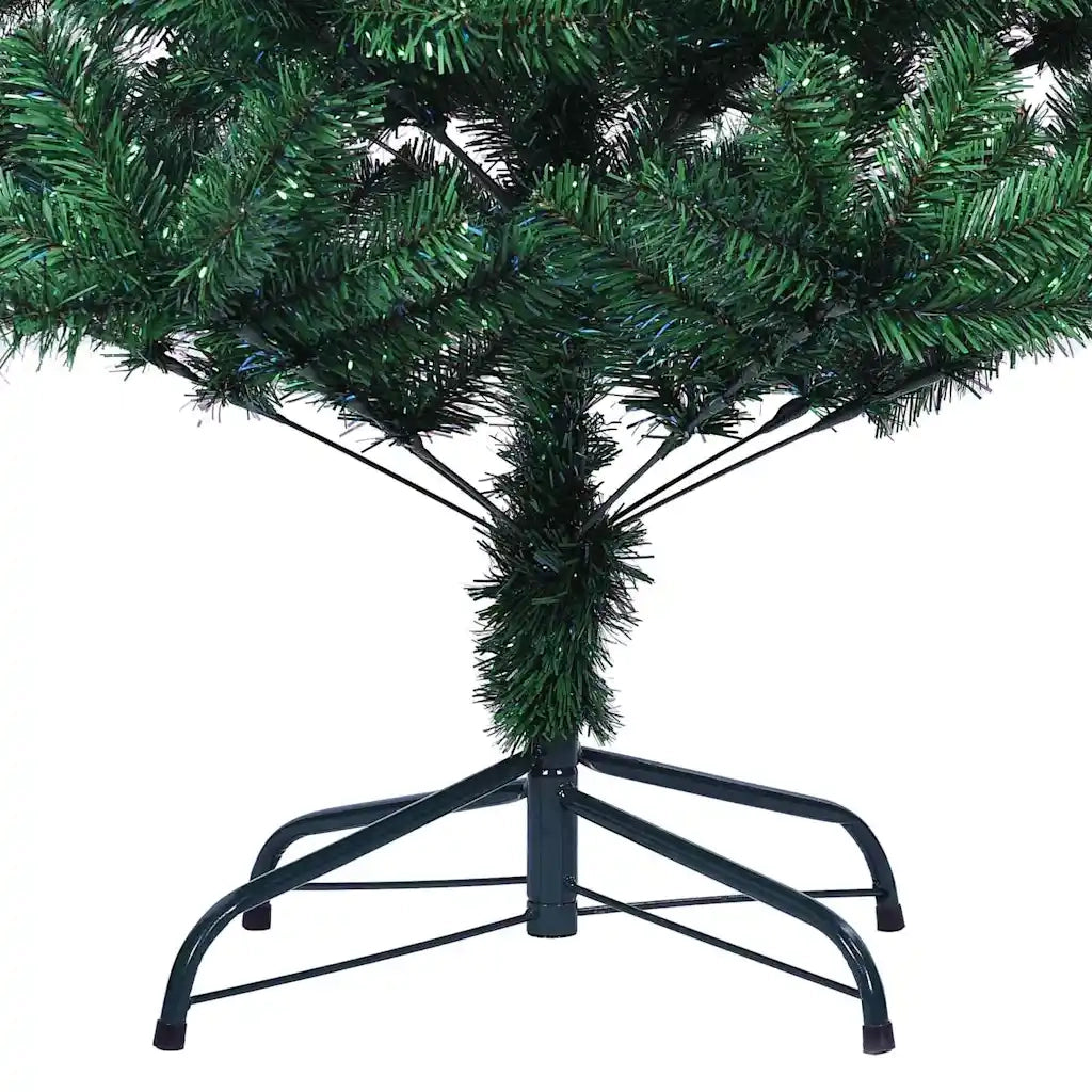 Albero di Natale artificiale con luci integrate Verde 210 cm 3396771