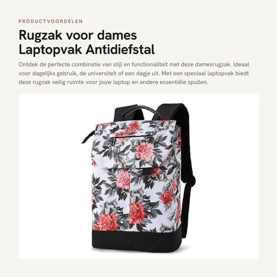 Borsa da donna alta capacità - Tasca per laptop - Impermeabile - Borsa per viaggio - Borsa città - Design moderno - 38x29x10 cm - Borsa laptop