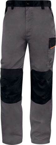Deltaplus PANTALONE M1PA2 Col. Grigio/Arancio Mis.  M