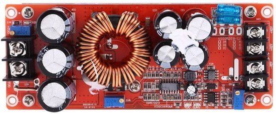 Modulo di Conversione a Step Up 1200W 18A DC 10V/60V a 12V/83V Alimentazione Continua per Driver LED
