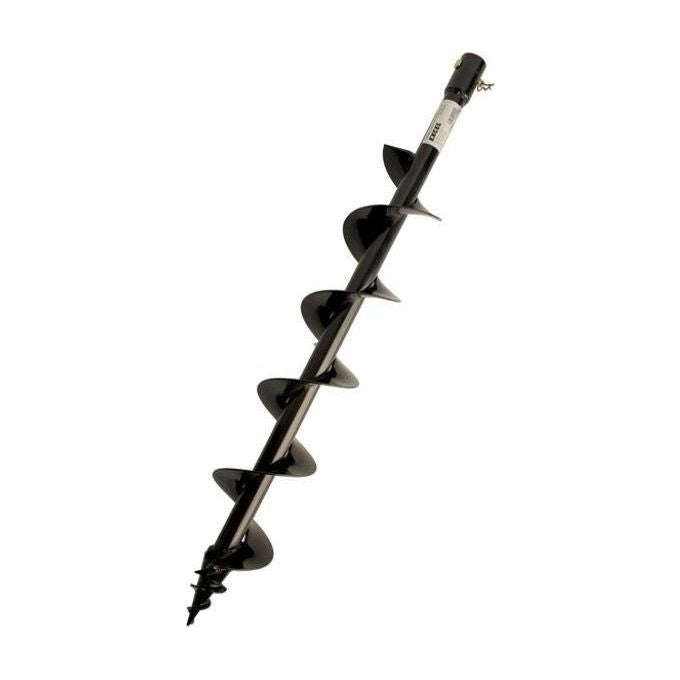 EXCEL 09510 Punta Mototrivella TR49 in Acciaio Verniciato Nero con Attacco Universale 800x100 mm colore Nero