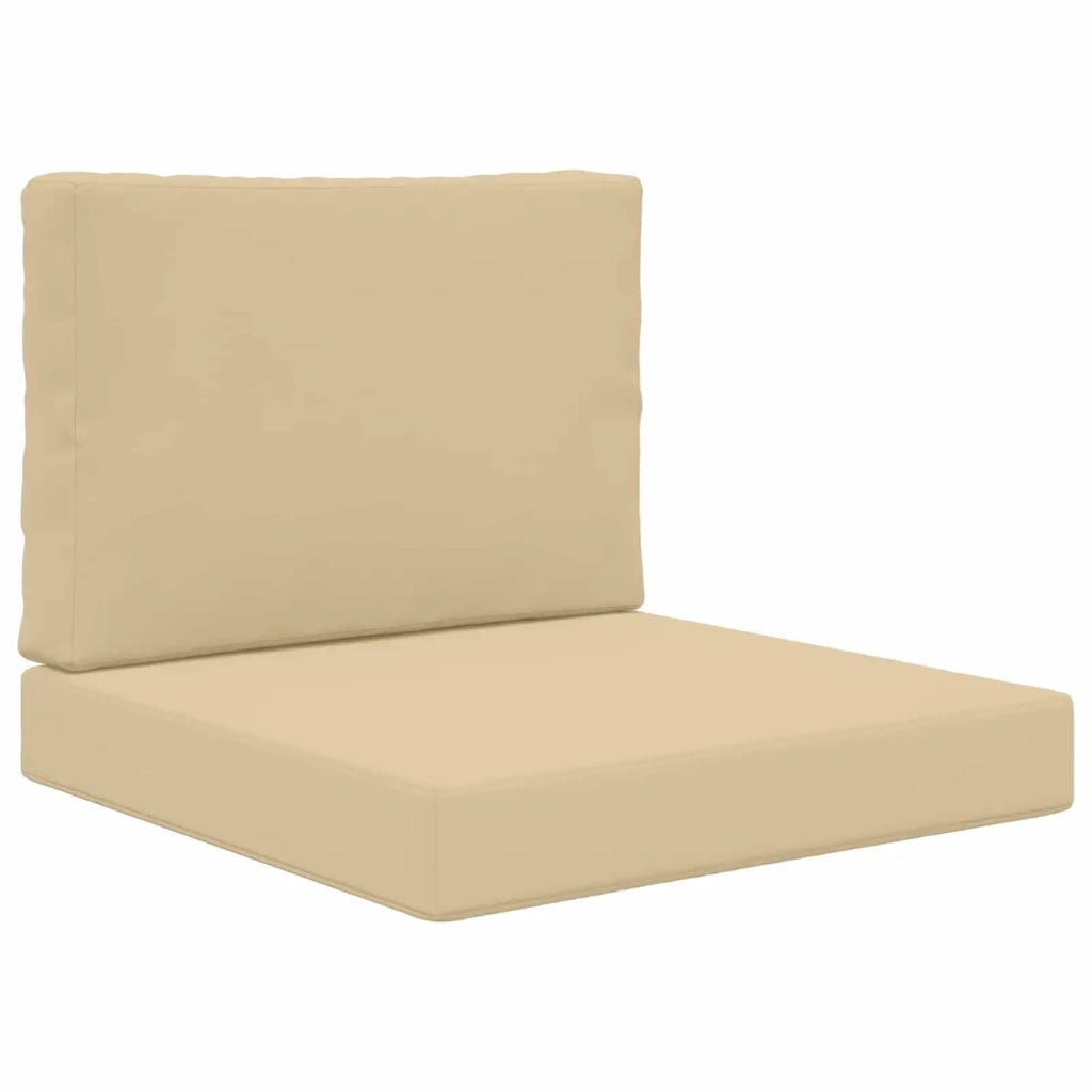 Cuscino per divano da esterno Poliestere Beige 60 x 60 cm 900713