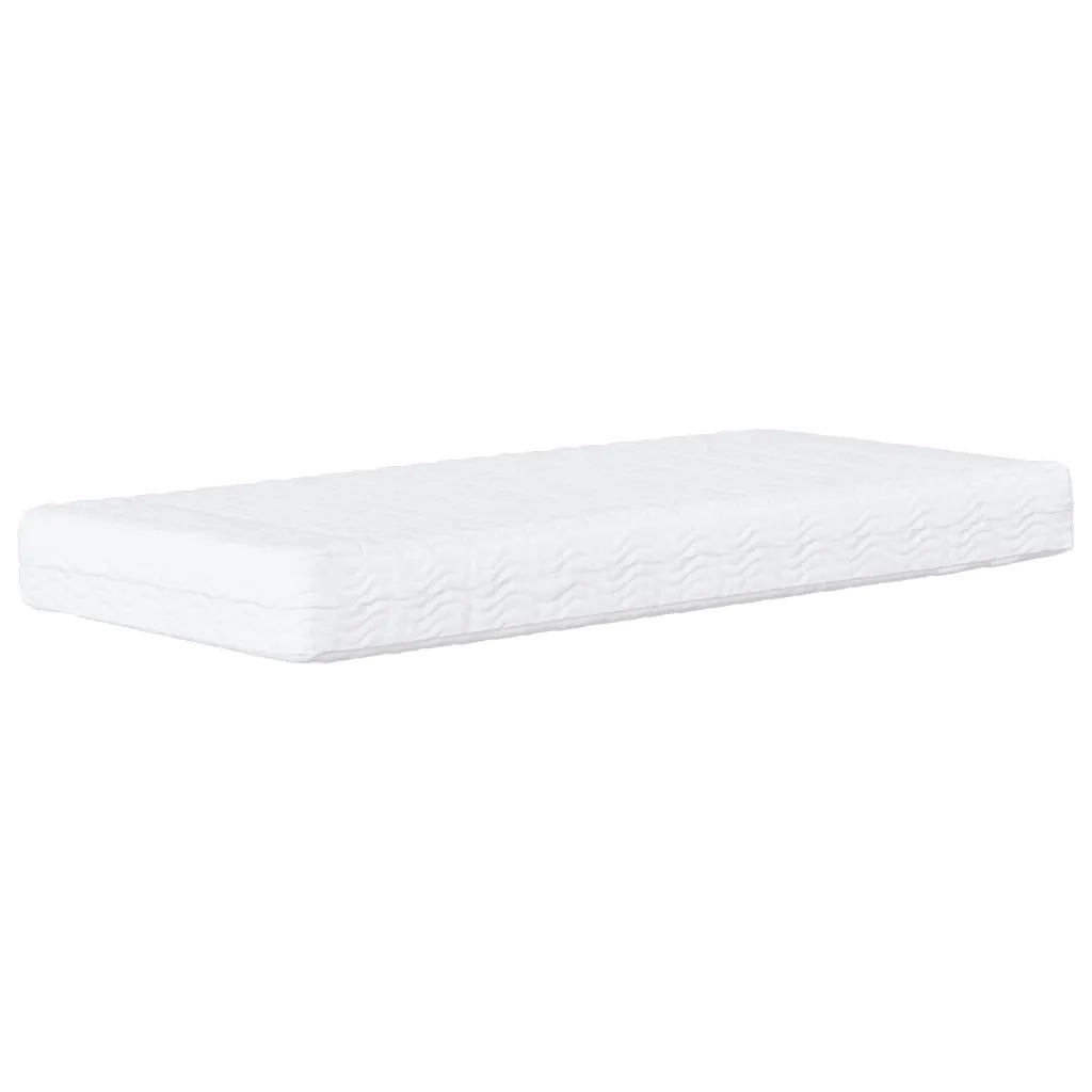 Letto singolo | Letto per adulti | Giroletto senza Materasso Zadar Grgio 80x200 cm in Similpelle