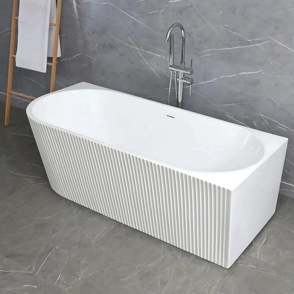 Vasca Bagno Wenus Right 170 Copritappo bianco