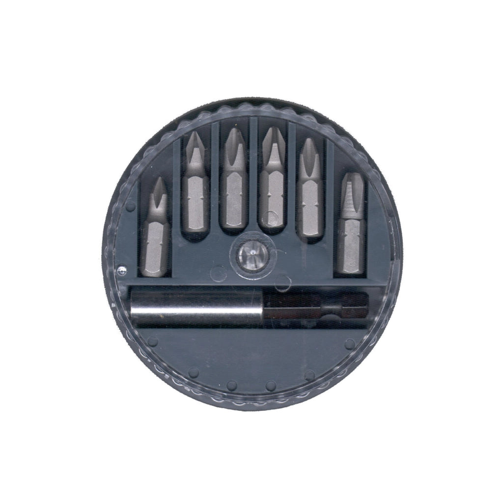 Inserti Avvitatore Bit Philips PH1 PH2 PH3 + Supporto Magnetico Set 7 Pz Masidef