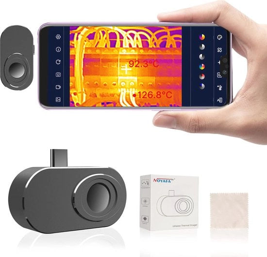 Termocamera Android USB-C - Risoluzione IR 256x192 con miglioramento MSX