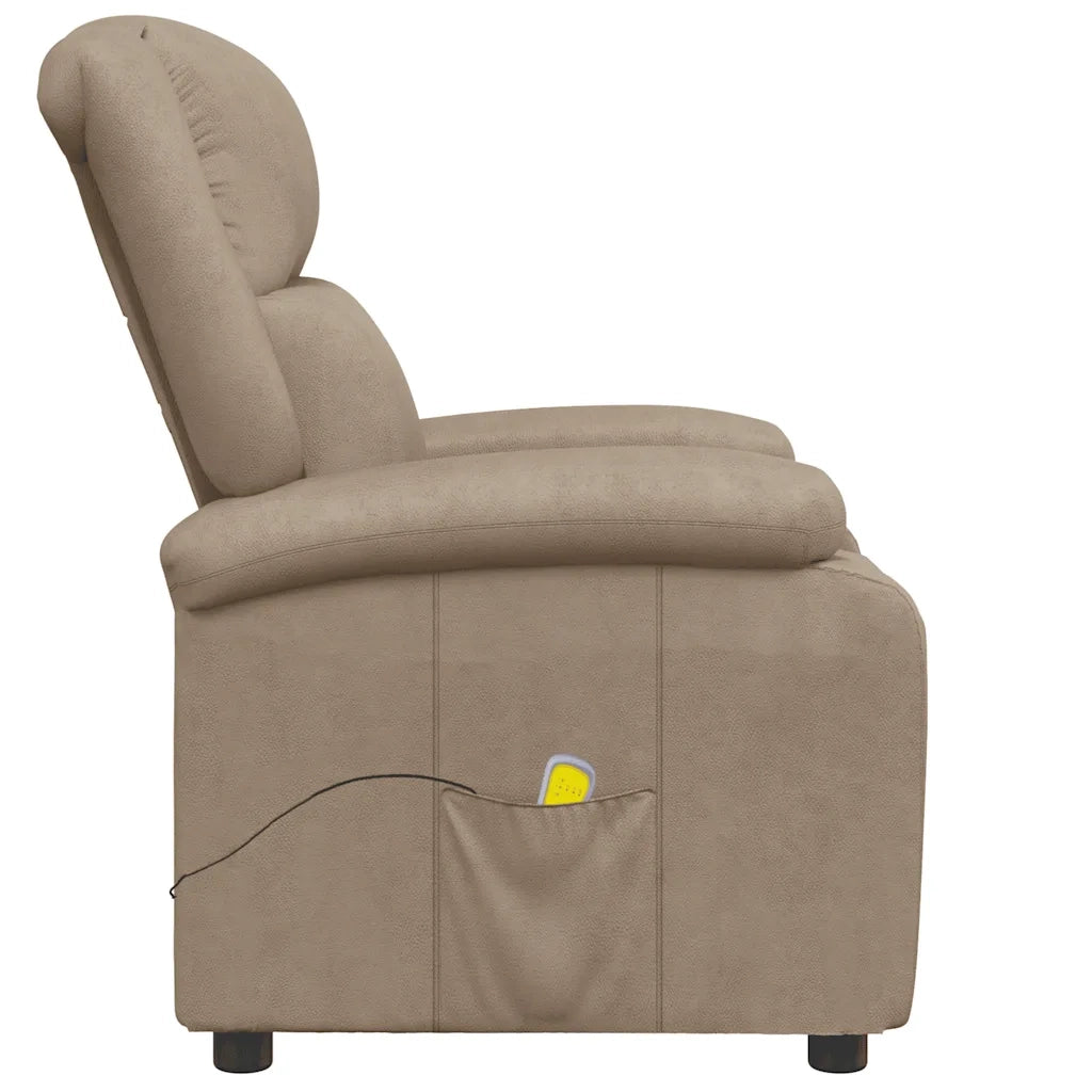 Poltrona Massaggiante Cappuccino in Similpelle 340168