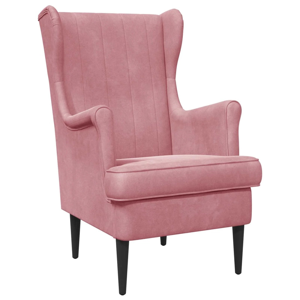 Poltrona Rosa Velluto 42029940