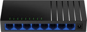 Switch di Rete - 8 Porte - Divisore di Internet - Ethernet - Per Cavo Internet - Plug and Play - Festa LAN