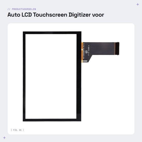 Tastiera LCD Touchscreen per MIB