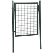 Cancello per Giardino ¨C Minimal ¨C Verde, Acciaio, 97x150cm