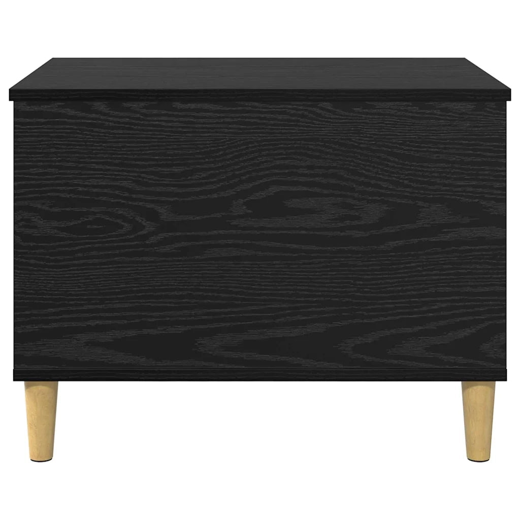 Armadio da Notte Rovere Nero 60 x 44,5 x 45 cm 881170