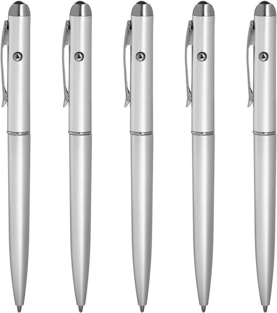 Penne a china 5 pezzi con luce UV e marcatura LED-UV
