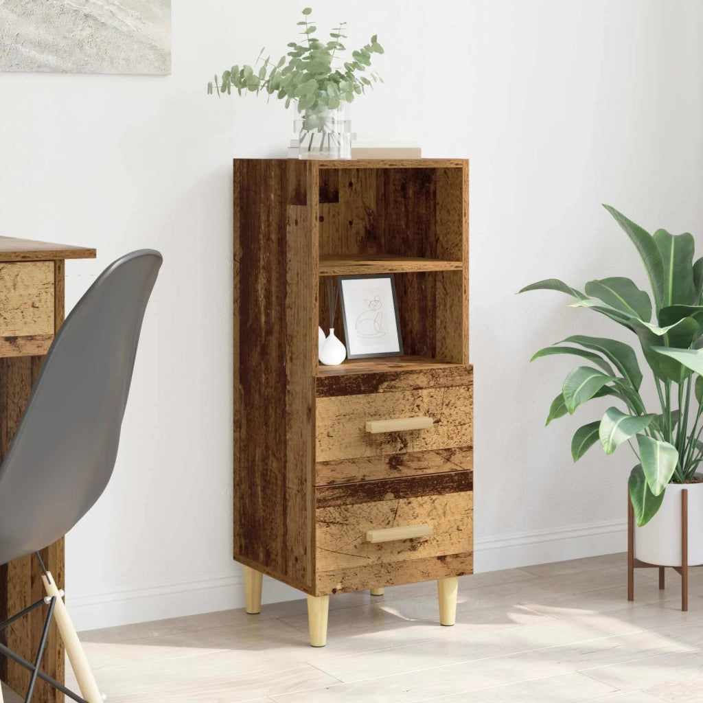Credenza Legno vecchio 34 x 34,5 x 90 cm Legno multistrato 880943