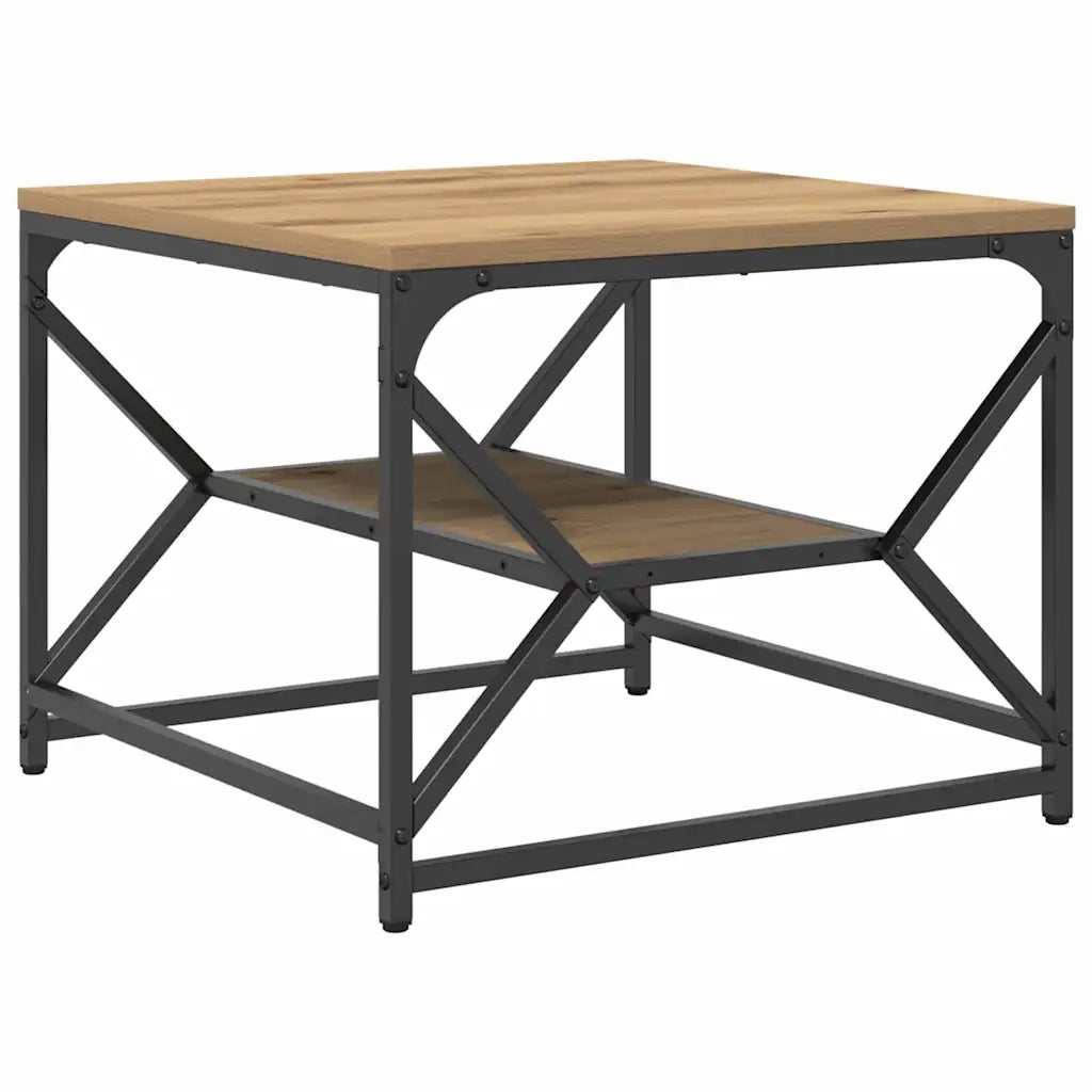 Tavolino da salotto Rovere artigianale 51 x 50 x 40 cm 868230