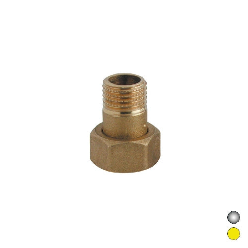 BOCCHETTONE CON O-RING E CALOTTA- 1/2 x 3/4 Giallo- RINAL- pezzi 1