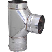 RACCORDO A T 90  ° PER CANNE FUMARIE  EE ? 160 mm