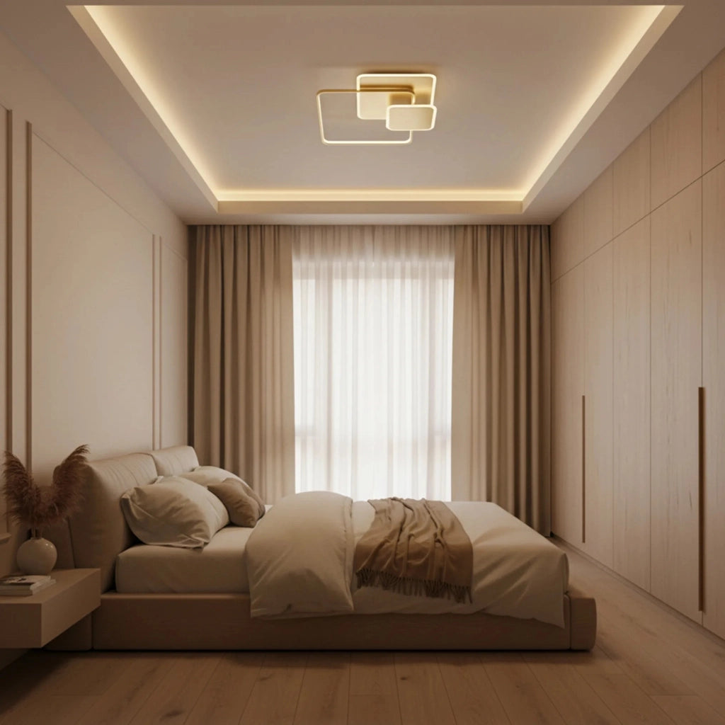 Lampada Da Soffitto App1713-c Gold Led