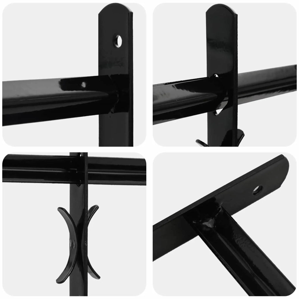 Griglia di Sicurezza per Finestre con 2 Traverse 3 pz CFW1721722