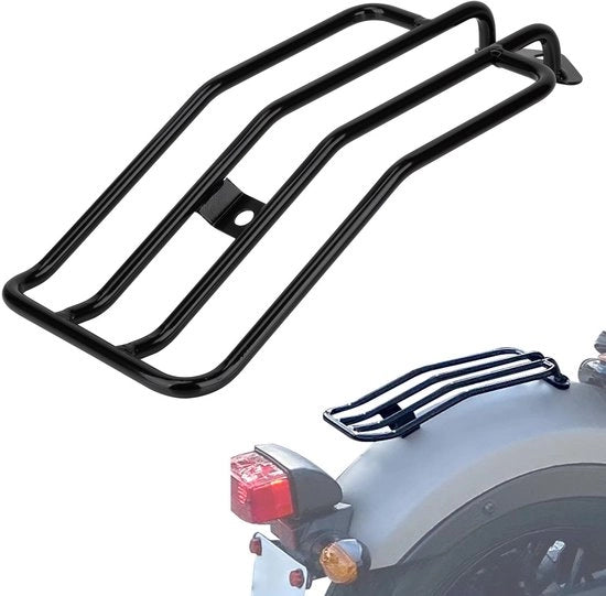 Sistema di Trasporto Bagagli con Adattamento Preciso per Modello 2017-2025 - Nero - Accessori per Motocicletta - Robusto e affidabile - Capacità di Carico 2017-2025 - Kit di Trasporto per Motocicletta
