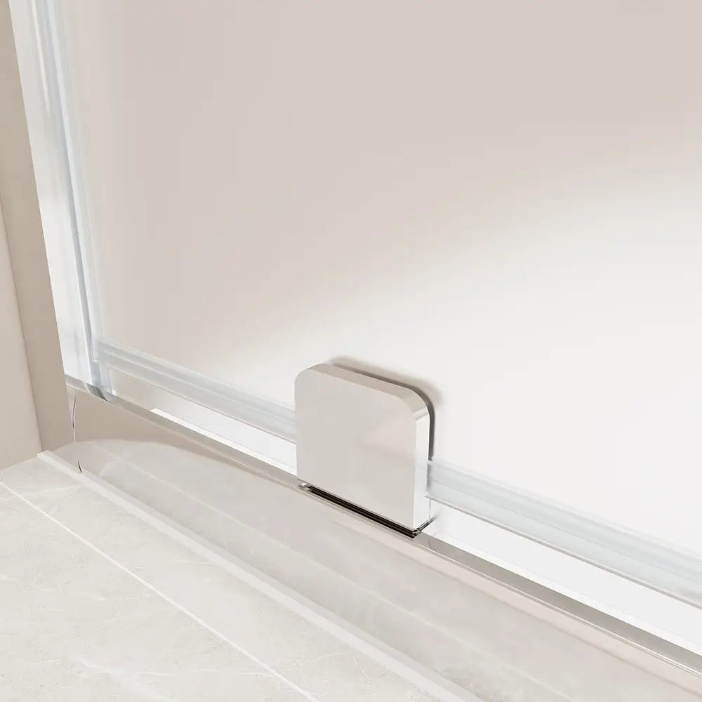 Box doccia 80x70 cm angolare apertura a battente vetro 6mm opaco | Apulia