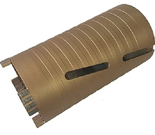 HU-Firma 4099610 Fresa Carotatrice Diamantata 4 Settori Diametro 82 mm Lunghezza 175 mm Taglio a Secco