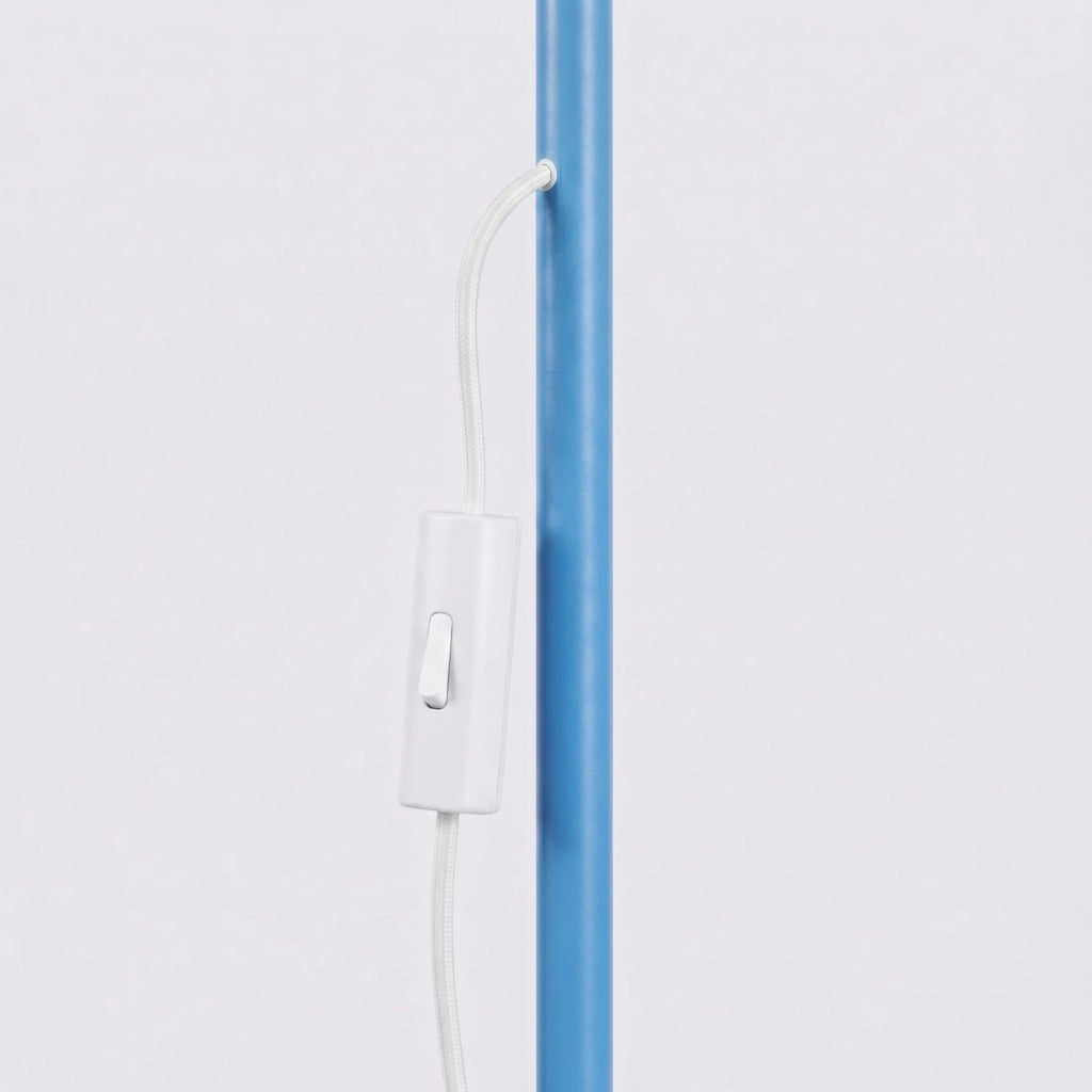 Lampada da terra NOX azzurro