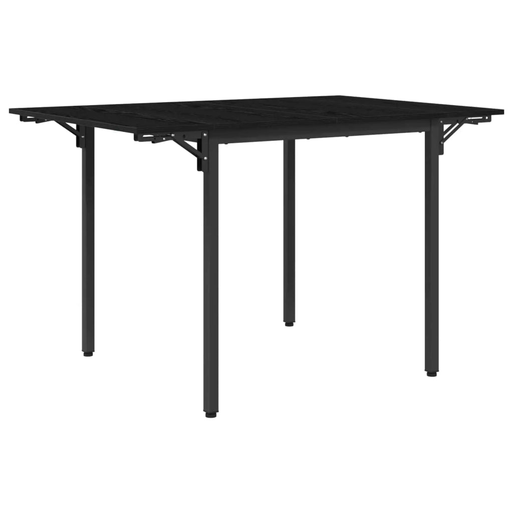 Tavolo da Pranzo Estensibile 120 x 81,5 x 75 cm Rovere Nero 8006115