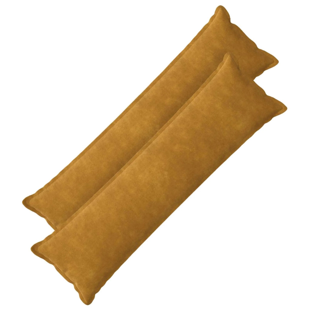 Cuscino 2 pz HOUTEN Giallo 40 x 145 cm Fleece in microfibra 934414