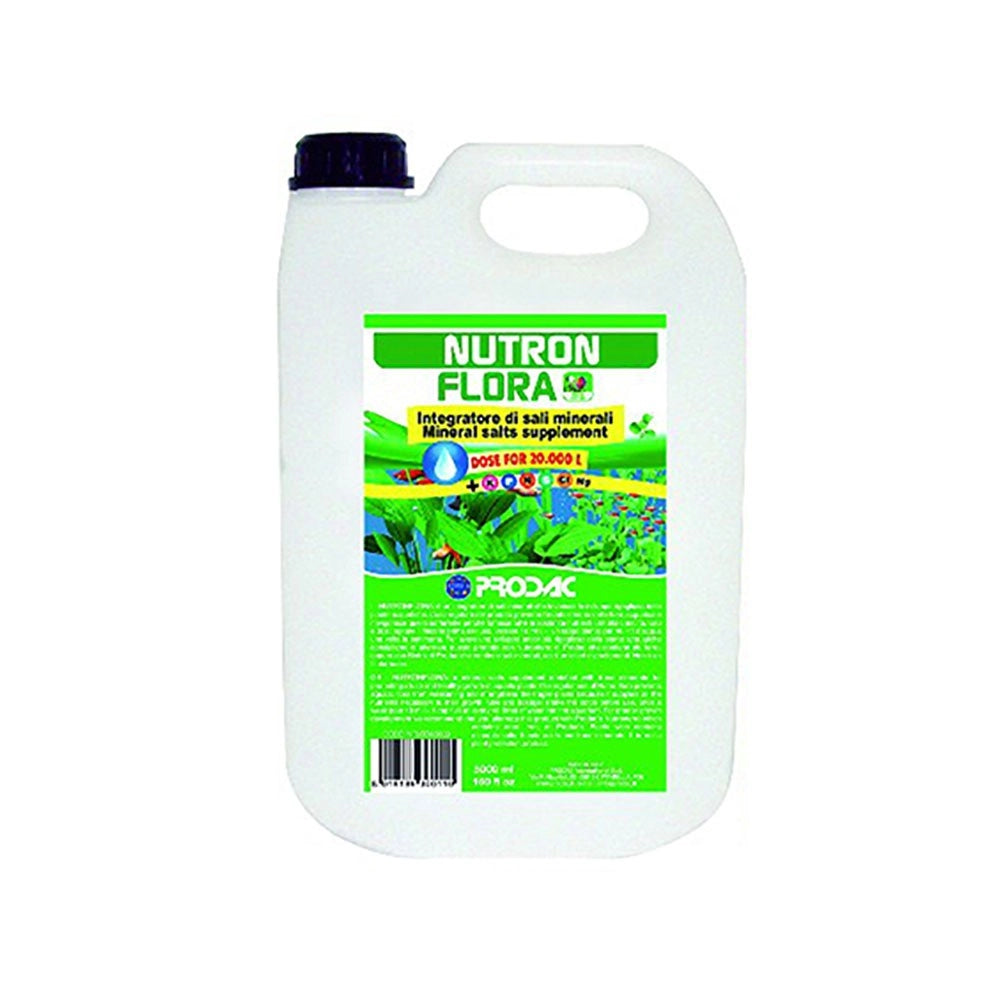 Prodac Nutronflora - Fertilizzante Stimolatore della Crescita per Piante d'acqua Dolce Formato: 5 L