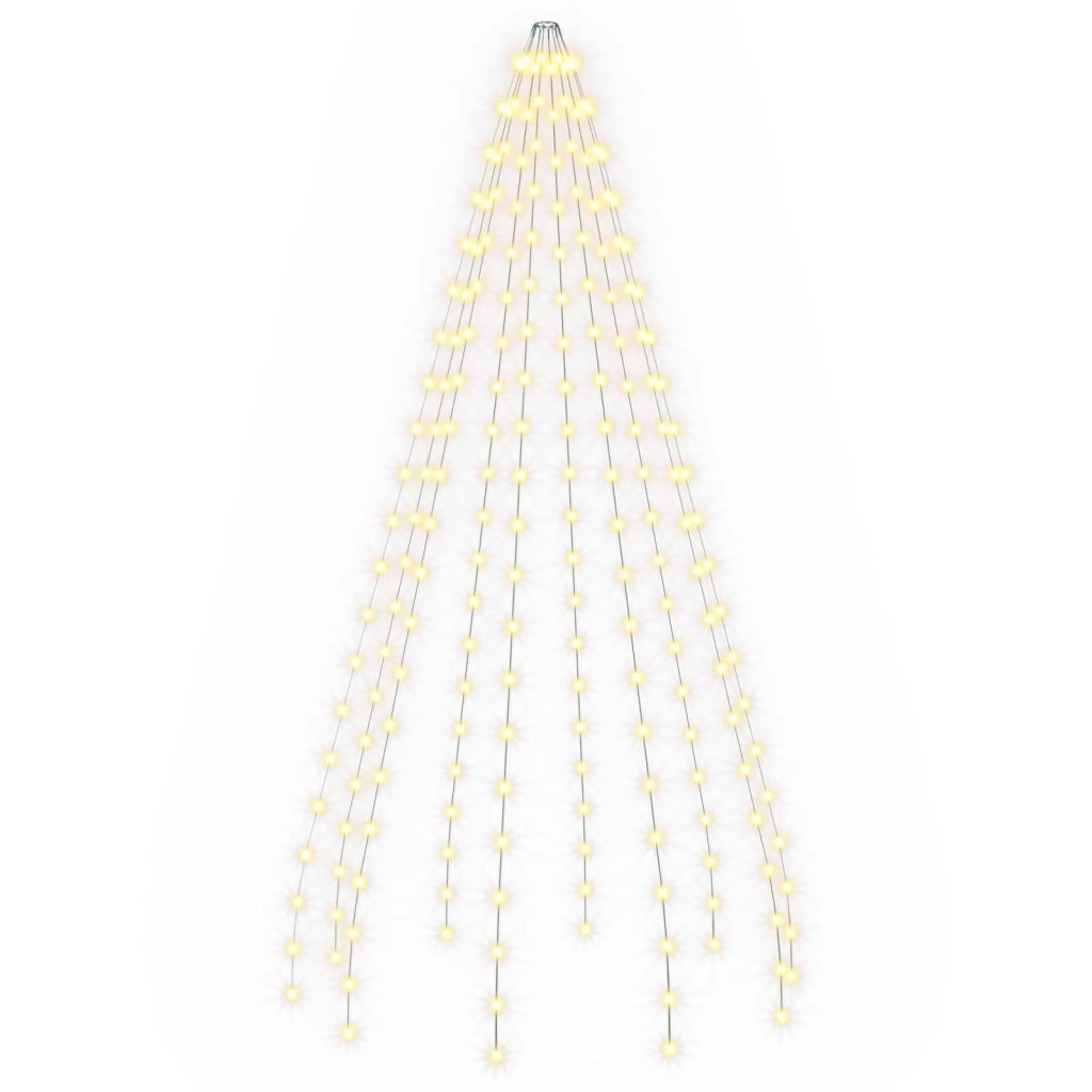 Ghirlande luminose per alberi di Natale 210 LED Bianco caldo 42054085