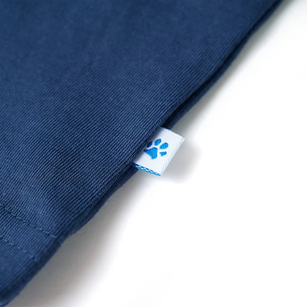 Maglietta per Bambini Blu Scuro 128