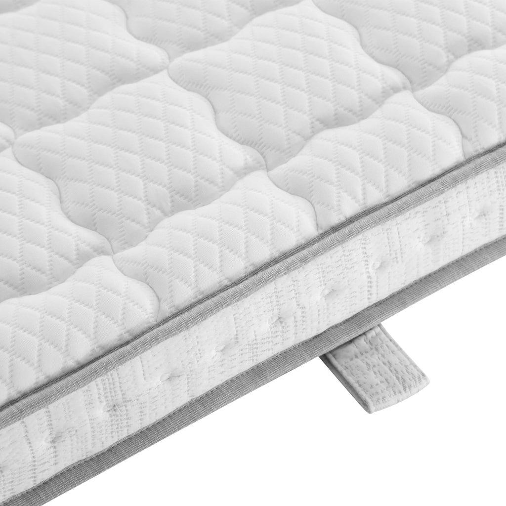 Materasso singolo 90 × 200 cm a molle insacchettate 7 zone H3 con schiuma fredda altezza 10 cm traspirante