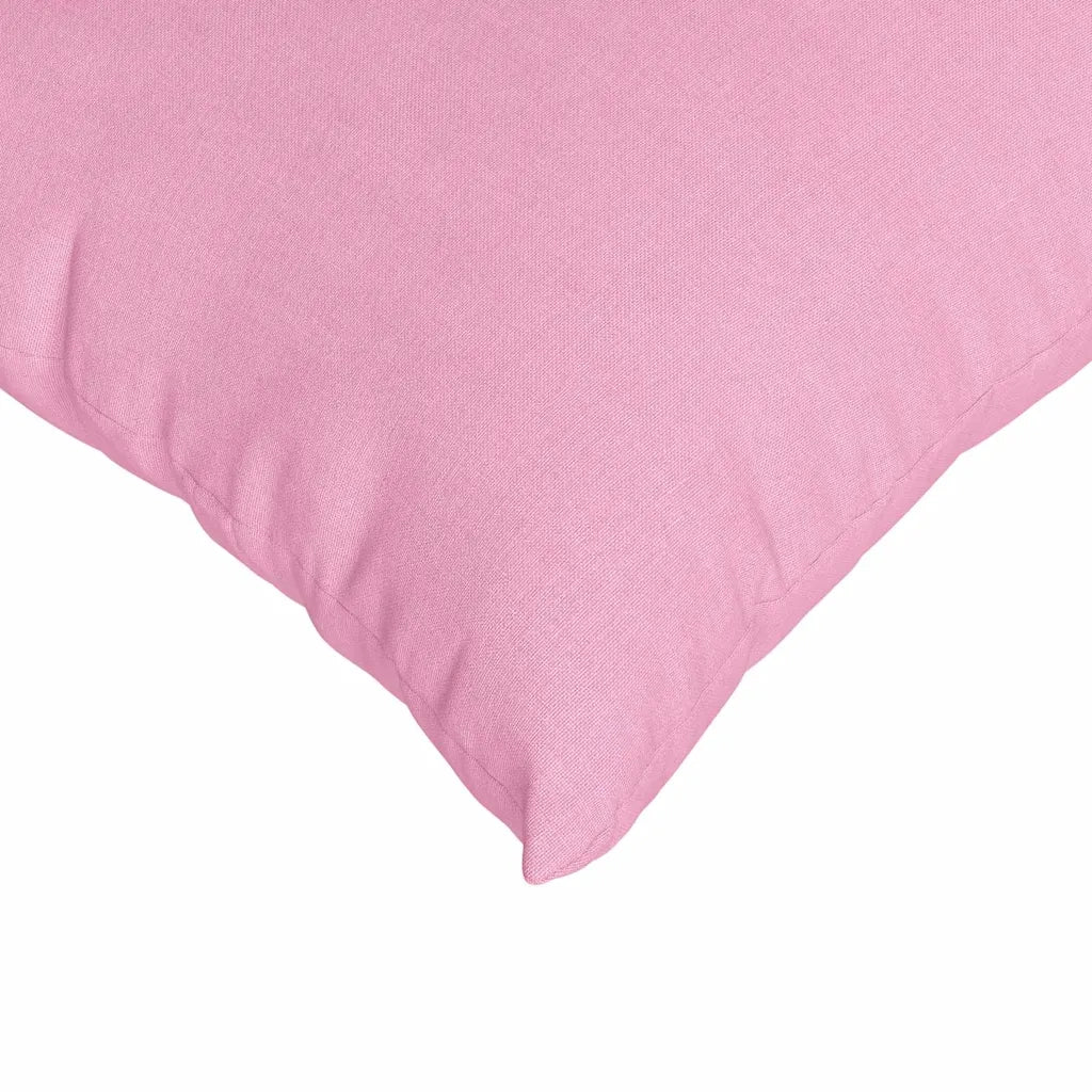 Cuscini da Divano 2 pcs Rosa 80 x 40 cm Tessuto 42013711
