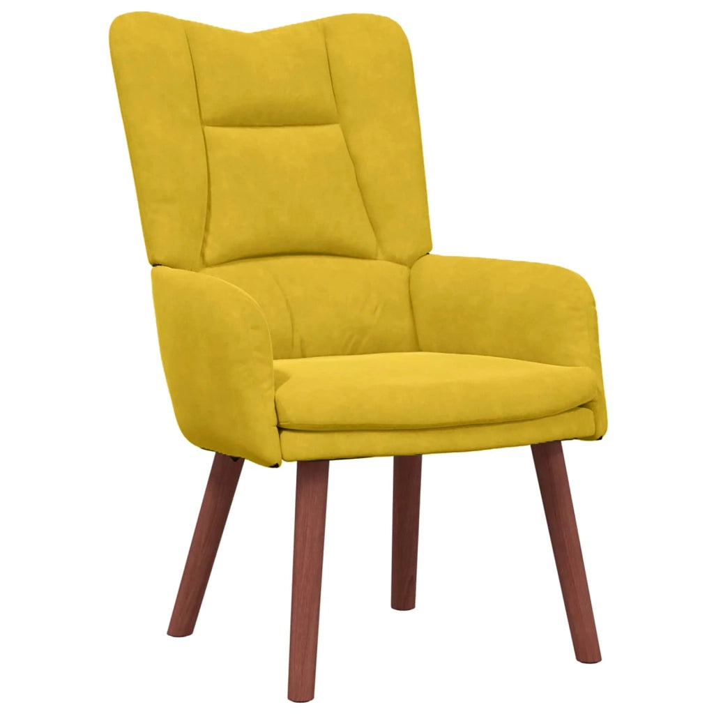 poltrona Giallo 63 x 67 x 94 cm Velluto 42001810