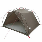 Tenda a tunnel Marrone e Grigio 4 persone