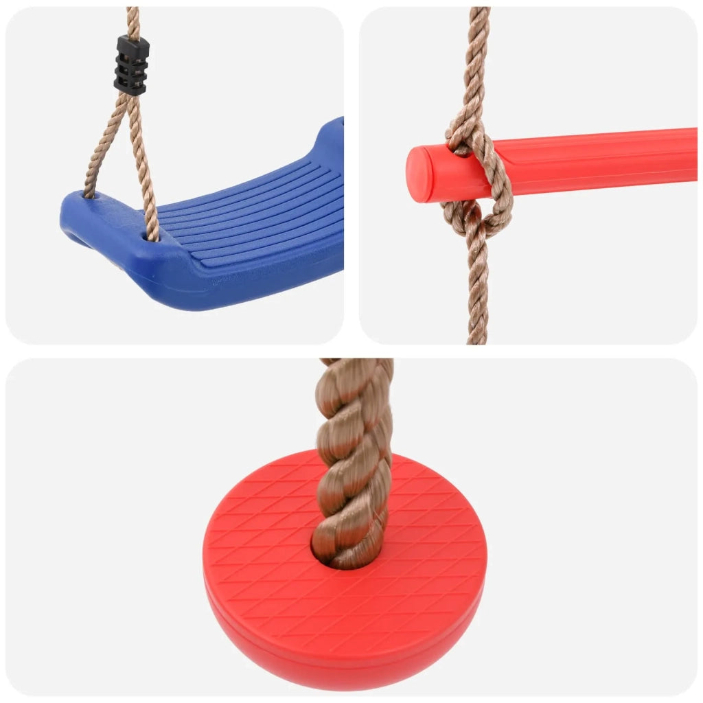 Set di Altalene per Esterni Multicolore Acciaio e PE 3429834