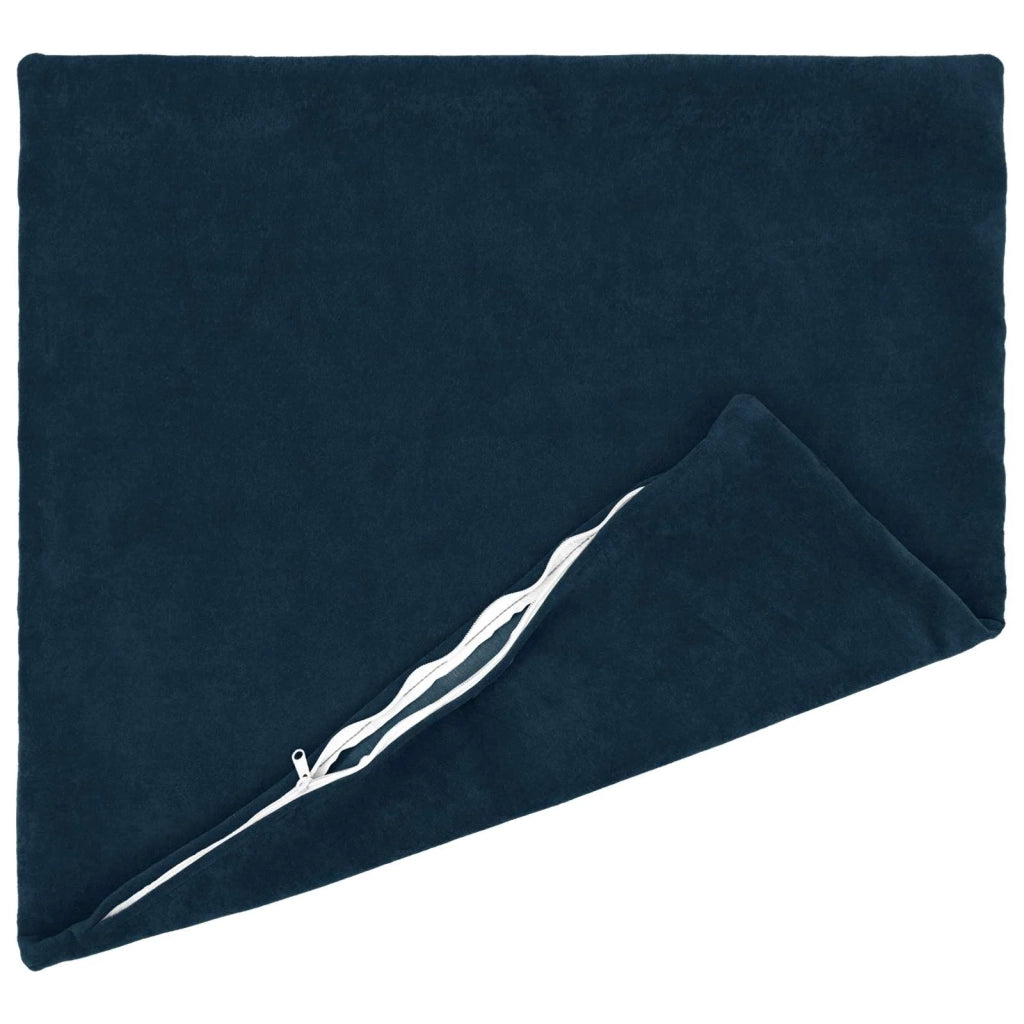 Cuscino 2 pz HEERLEN Blu 60 x 60 cm Fleece in microfibra 928088