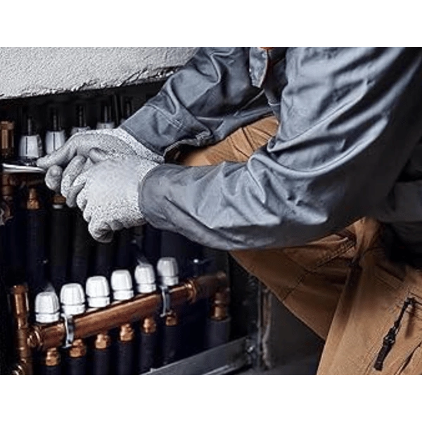 GUANTO POLIESTERE/NITRILE IDEAL STAR Tg. 7 - 12 paia- IDEAL STAR