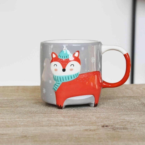 Tazza da Caffè Edizione Invernale - Design Volpe