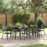 Set da Pranzo per Giardino 7 pcs Antracite 3379308
